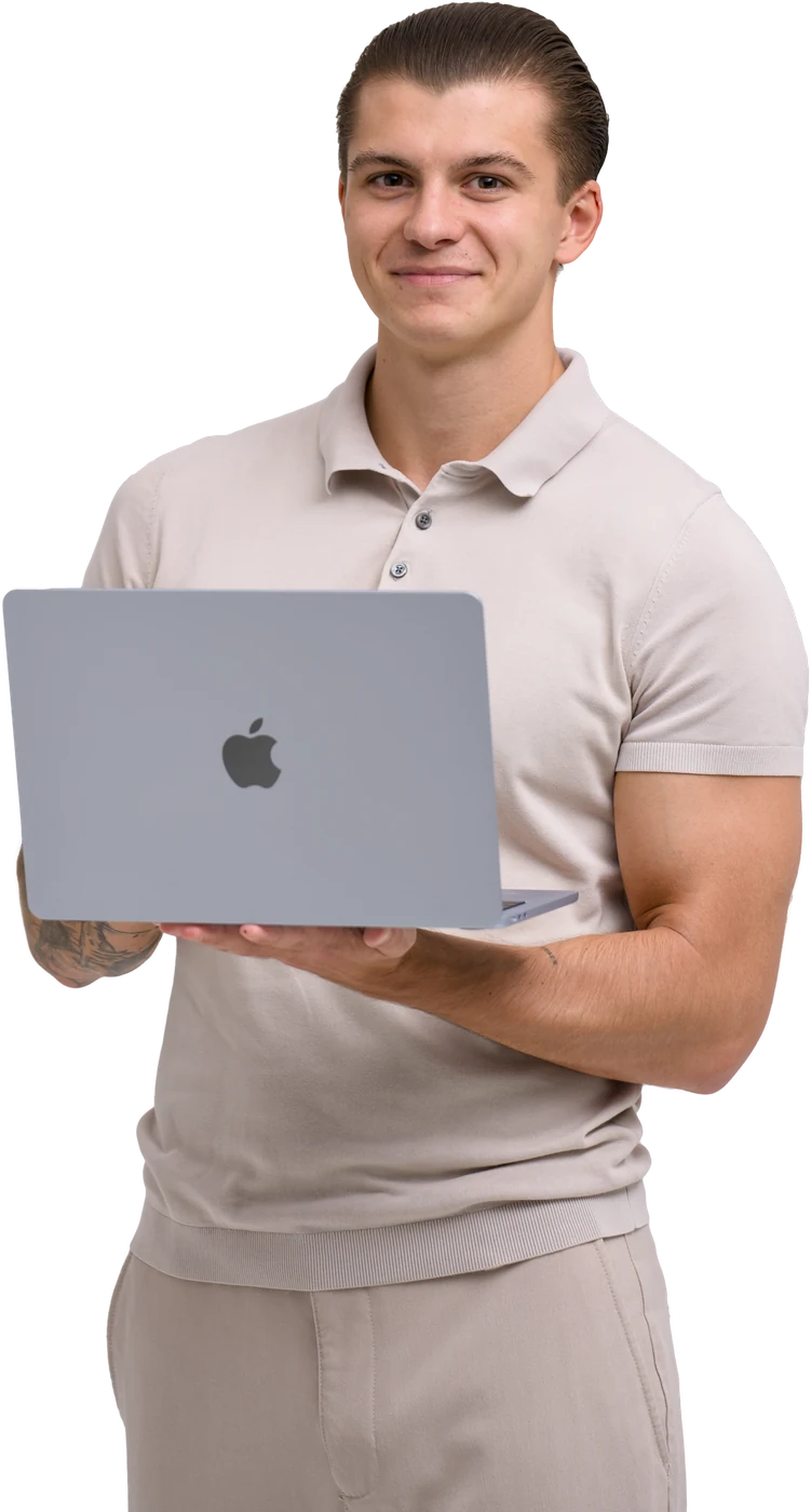 Maksym Zabavchuk, autor stron internetowych z Szczecina