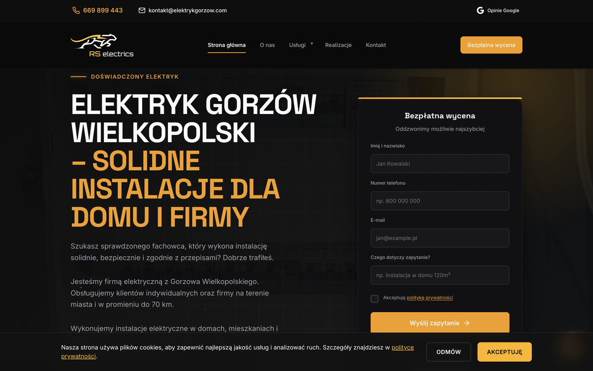 RS Electrics - Elektryk Gorzów
