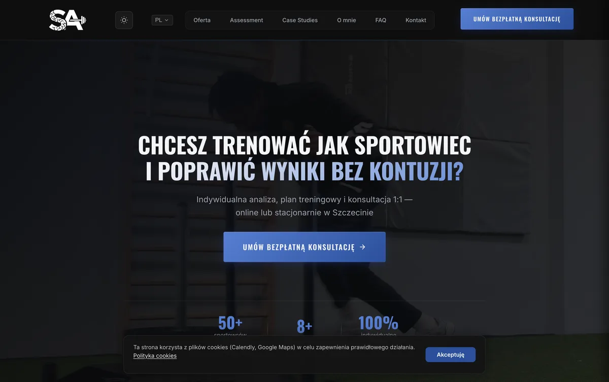 Steve Athletics - Trener personalny