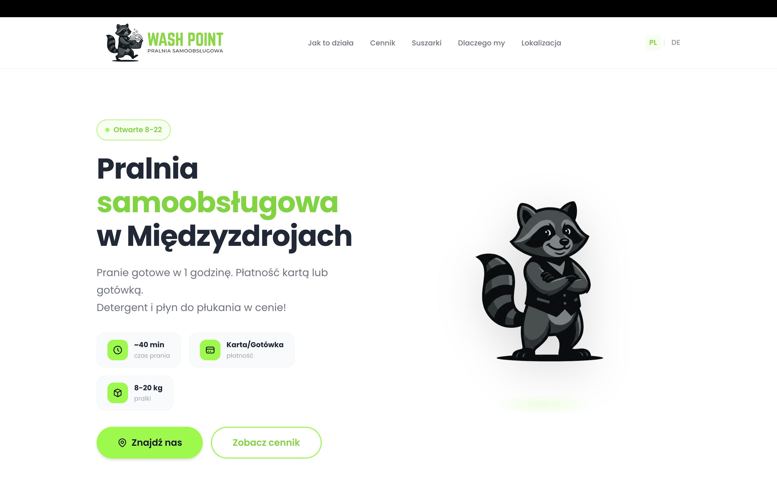 Wash Point - pralnia samoobsługowa