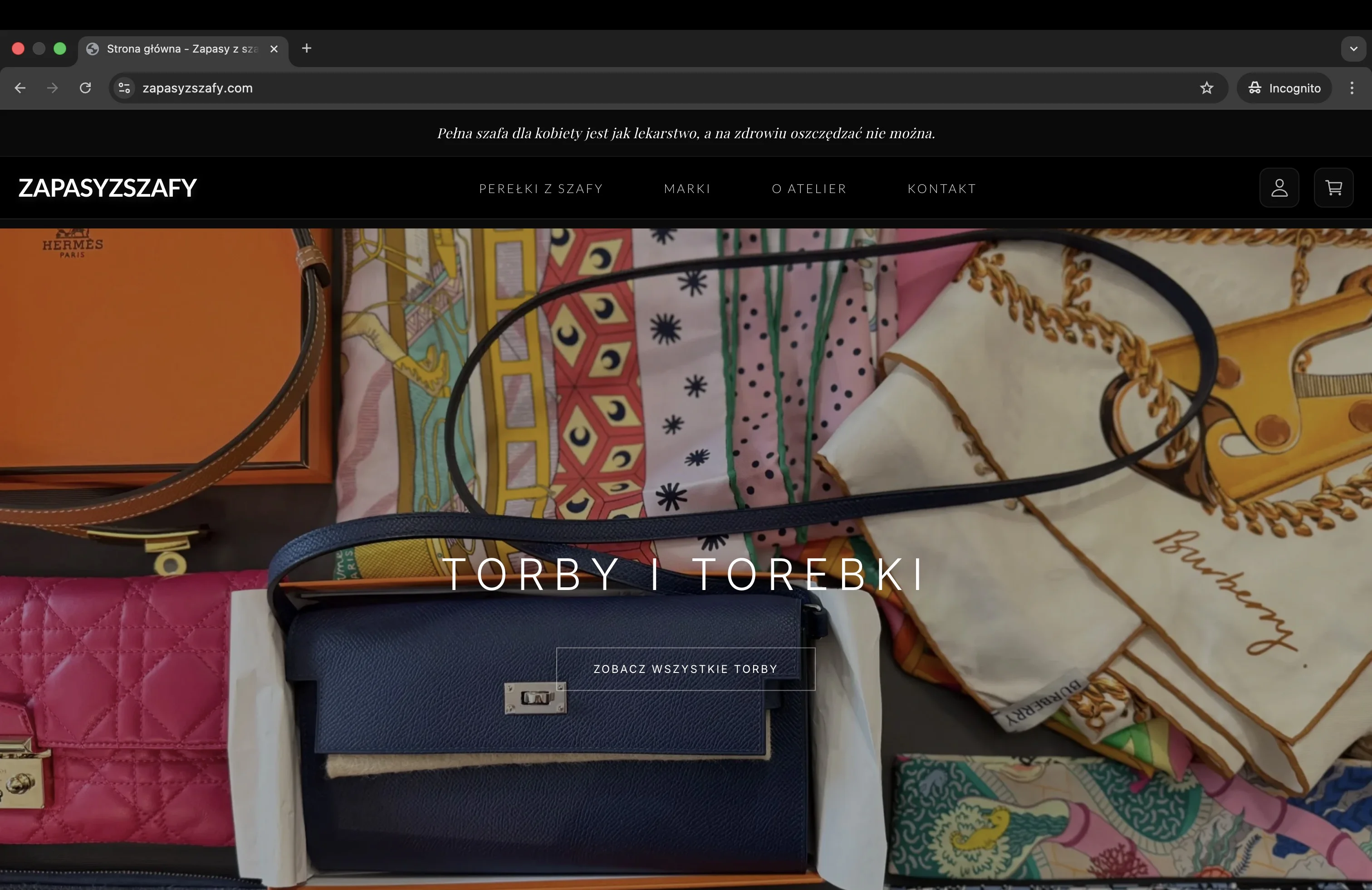 Zapasy z Szafy - sklep internetowy z odzieżą second hand